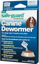 Safe (Option: Guard Canine Dewormer (2 GM3 PK))
