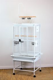 24"x22" Play Top Cage with 5/8" Bar Spacing (2 box set) (Option: 8002422 White)