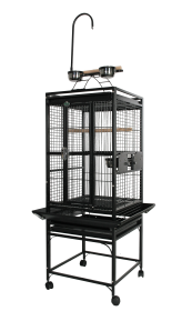 18"x18" Play Top Cage with 5/8" Bar Spacing (Option: 8001818 Black)