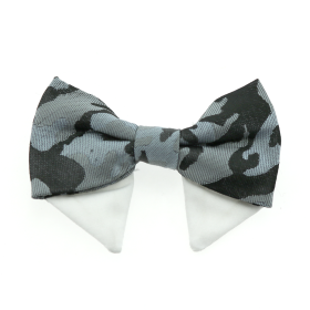 Universal Dog Bow Tie (color: Gray Camo, size: Type 1)