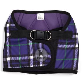 Plaid Sidekick Harness (size: XXX LargePurple)